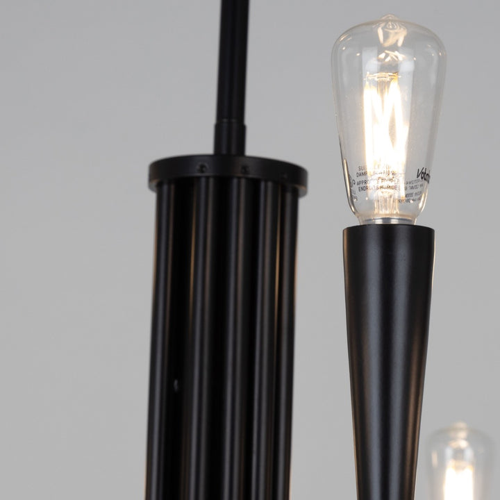 Bronte Collection 9-Light Chandelier Black
