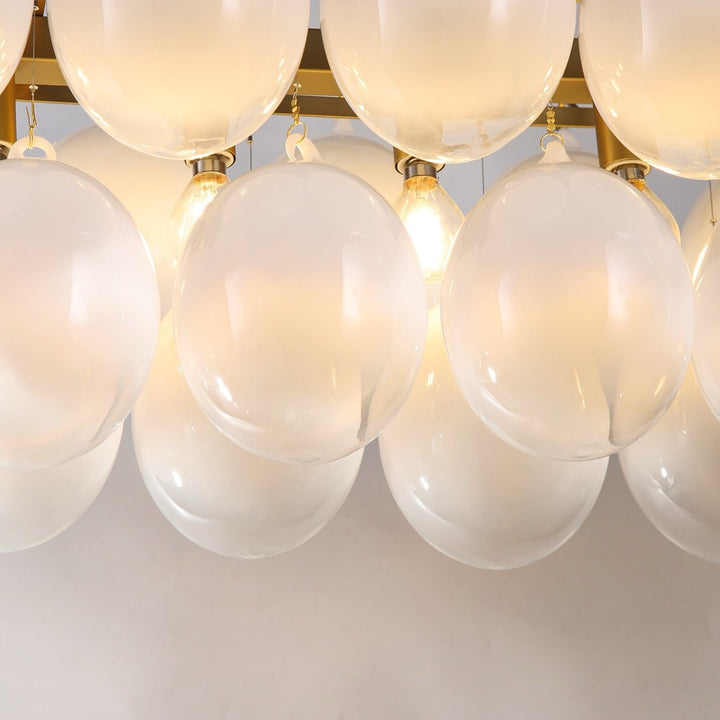 Globo Collection 8-Light Island/Pool Table Brass