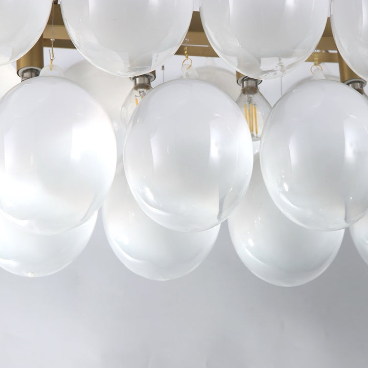Globo Collection 8-Light Island/Pool Table Brass