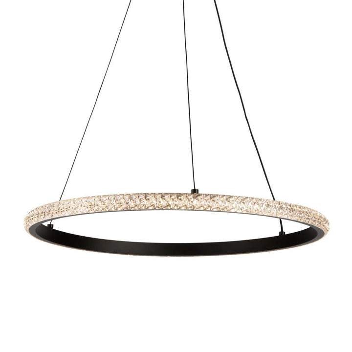 Nova 24W LED Pendant Black