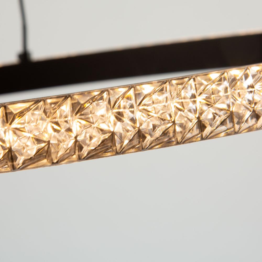 Nova 24W LED Pendant Black