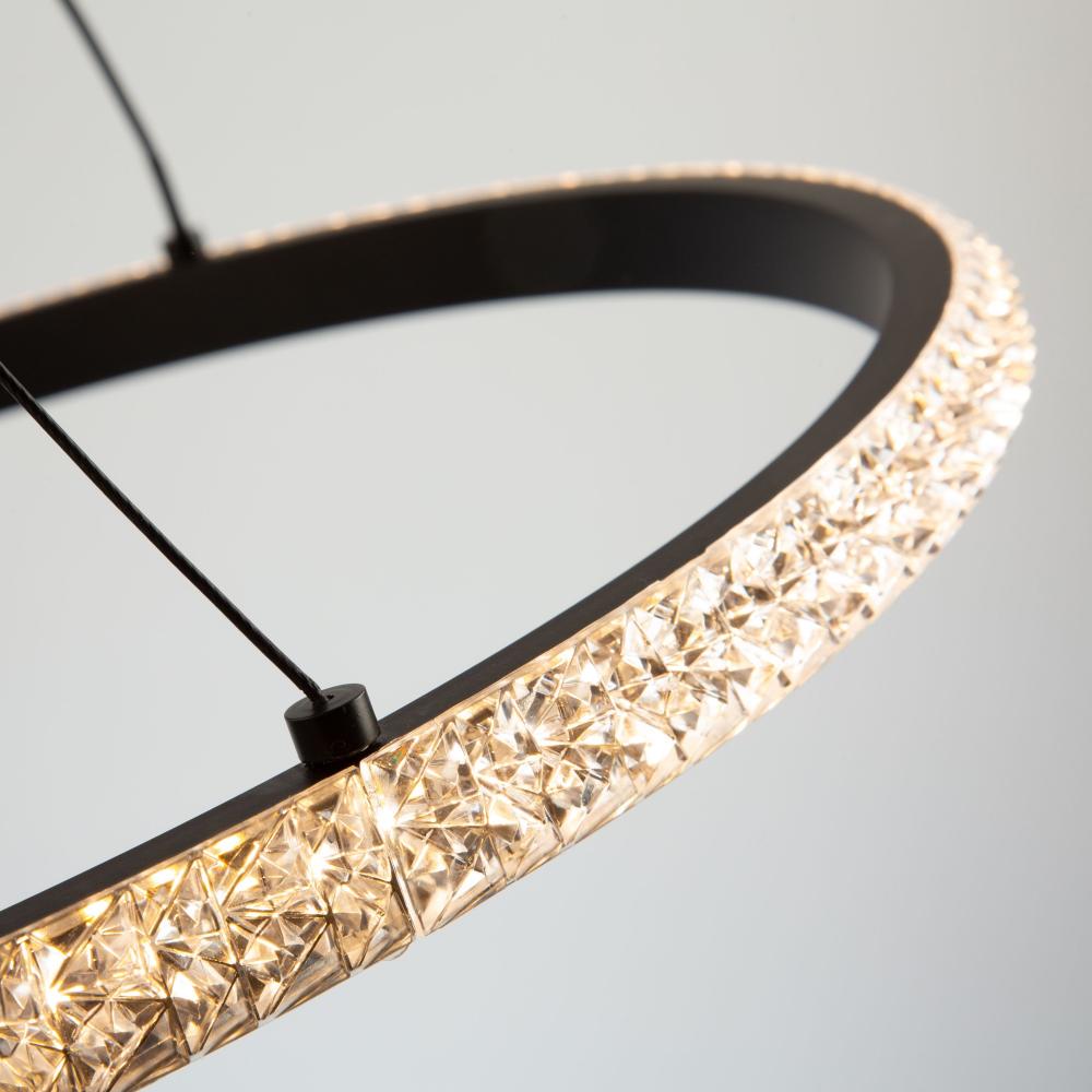 Nova 24W LED Pendant Black