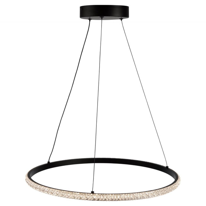 Nova 29W LED Pendant Black