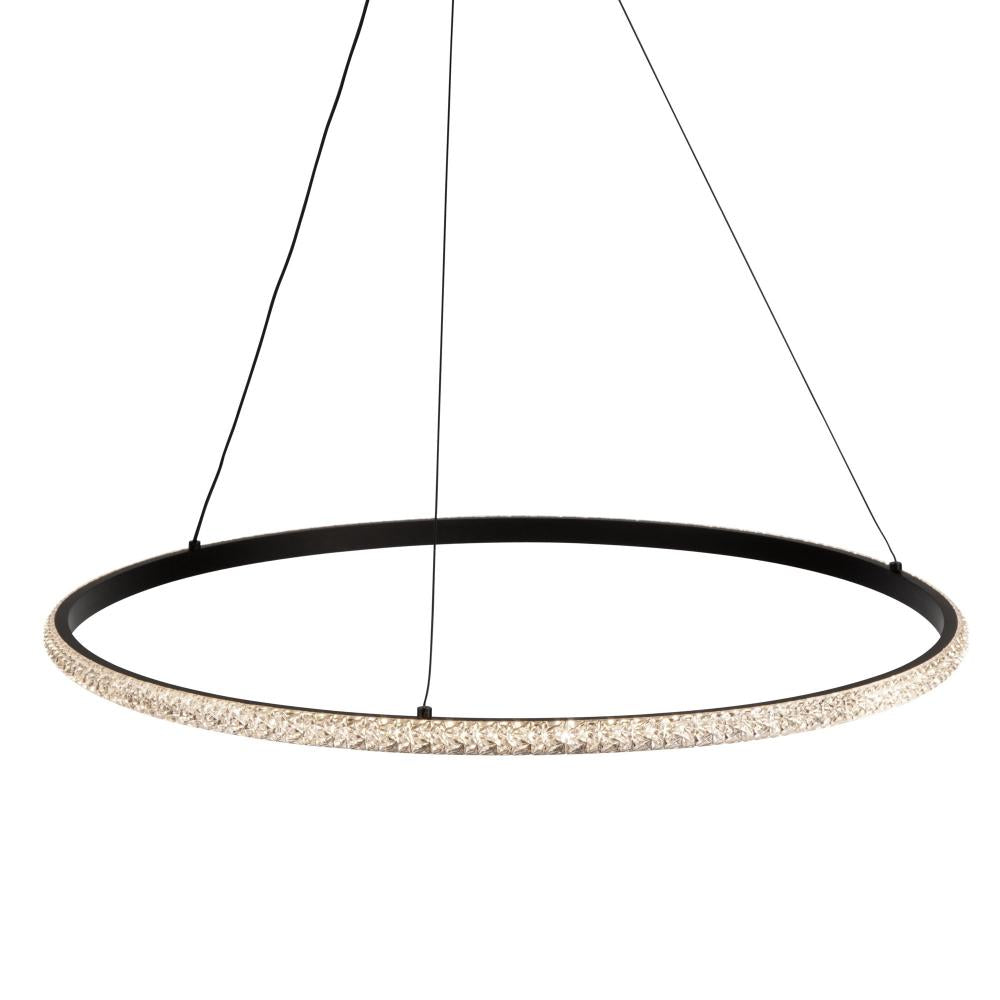 Nova 30W LED Pendant Black