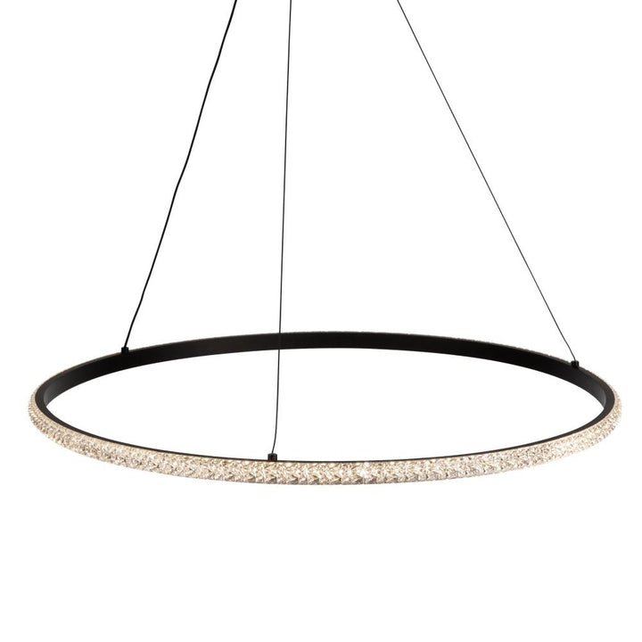 Nova 30W LED Pendant Black
