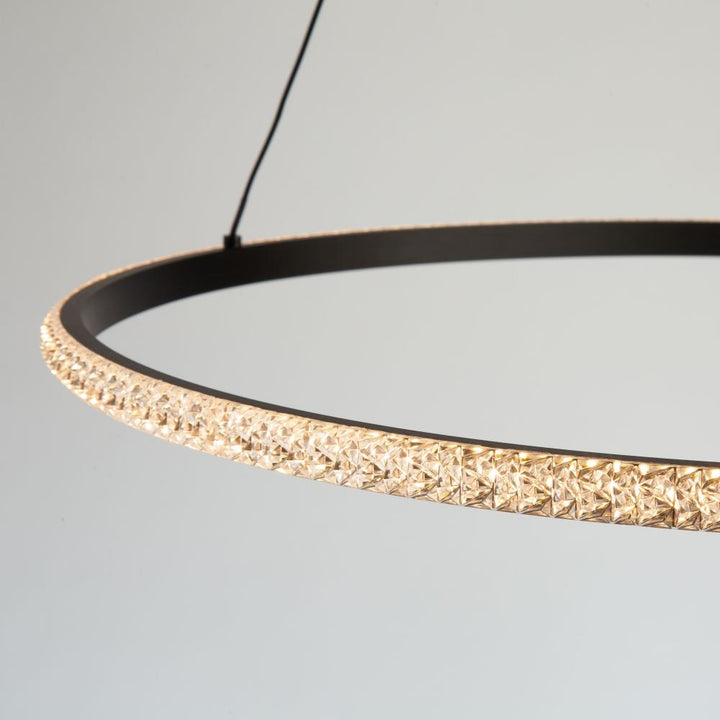 Nova 30W LED Pendant Black