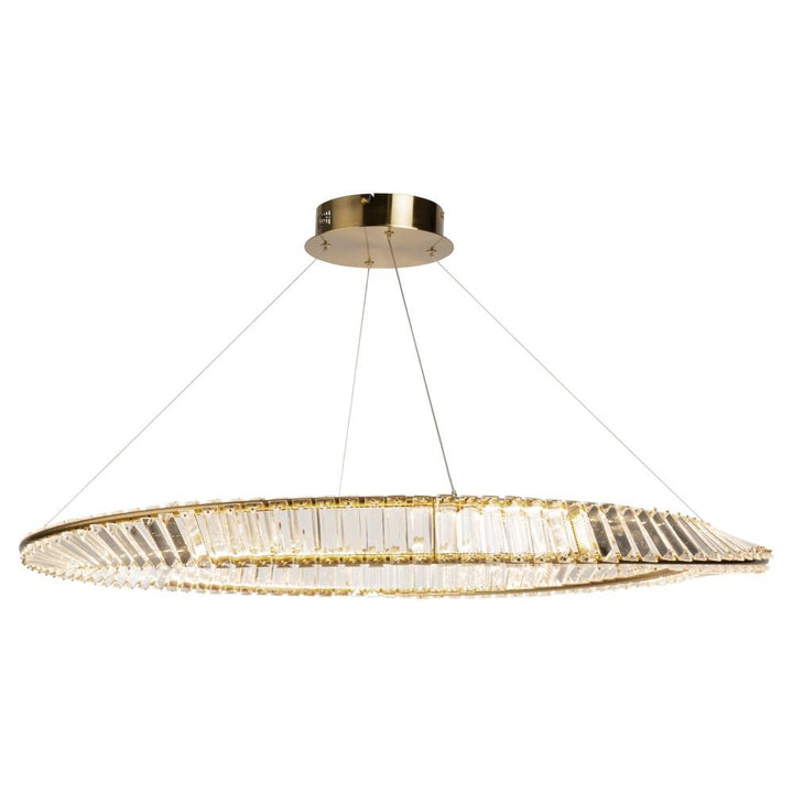 Stella 60W LED Pendant Brushed Brass