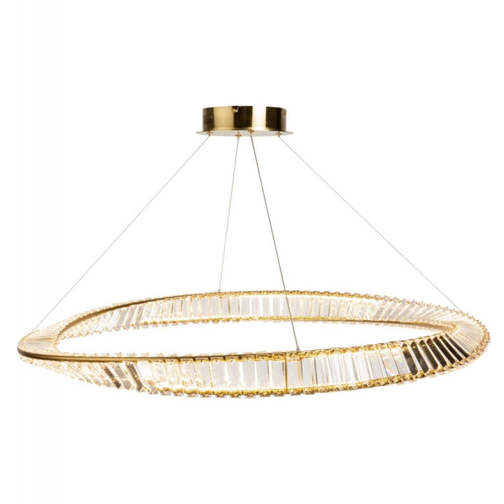 Stella 60W LED Pendant Brushed Brass