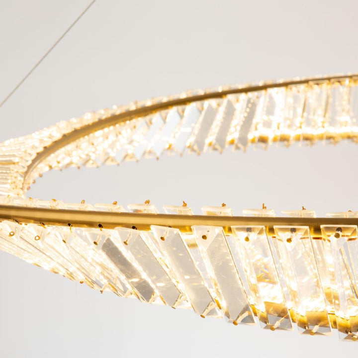 Stella 60W LED Pendant Brushed Brass