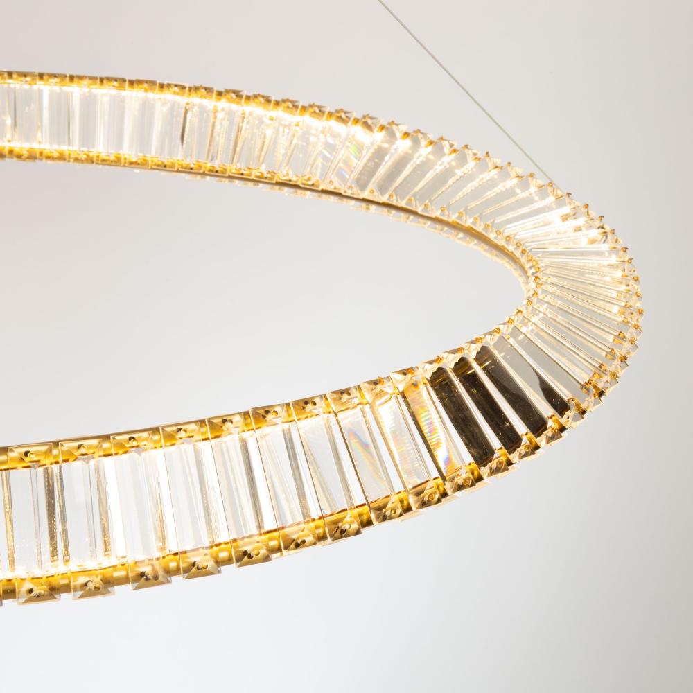 Stella 60W LED Pendant Brushed Brass