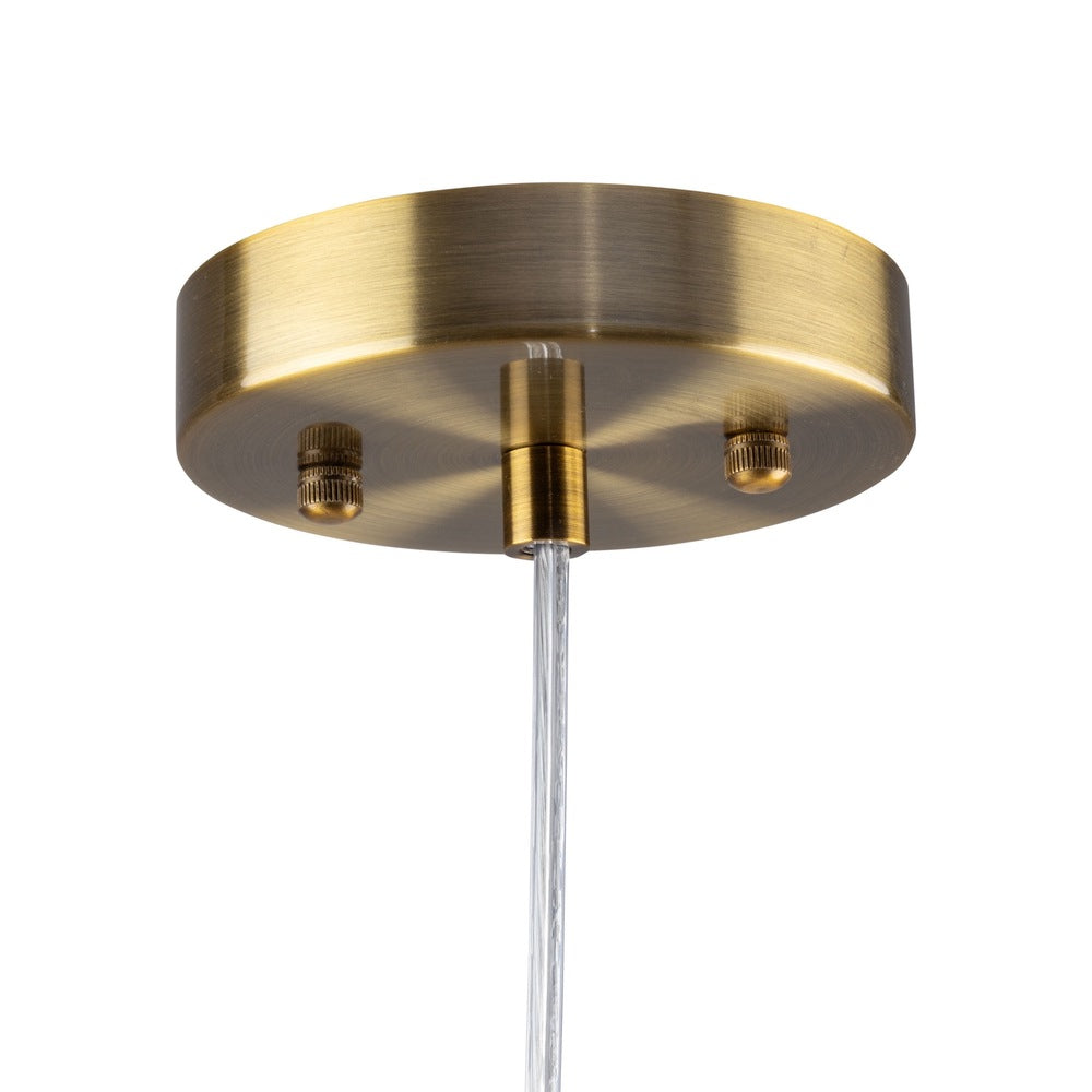 Sunnyvale Collection 1-Light Pendant Brass