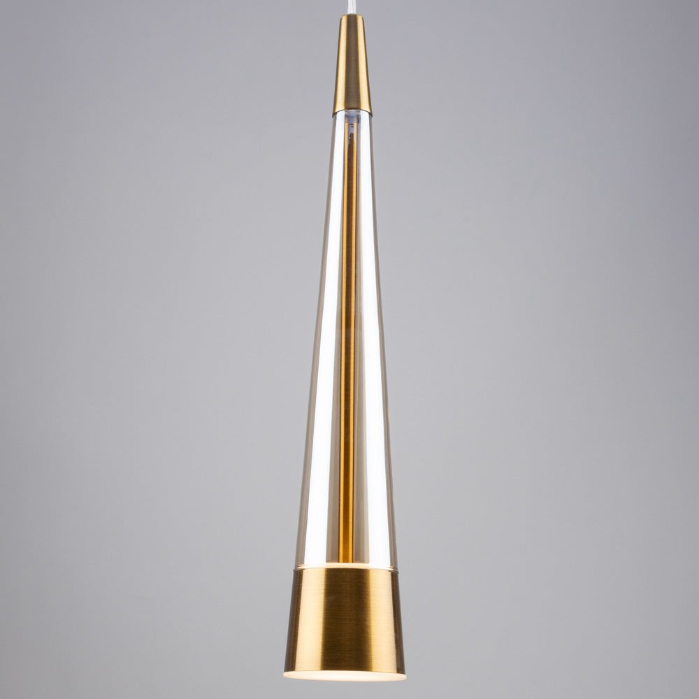 Sunnyvale Collection 1-Light Pendant Brass