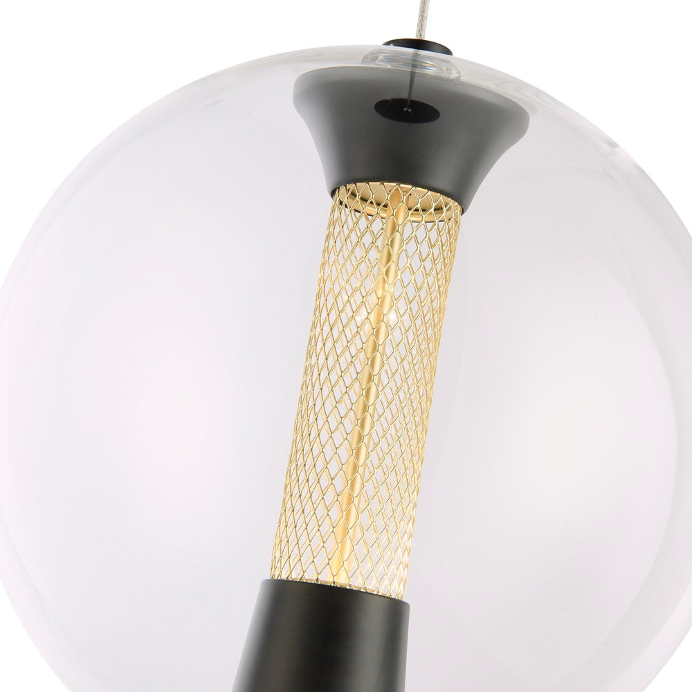 Arlo Collection 1-Light Pendant Black