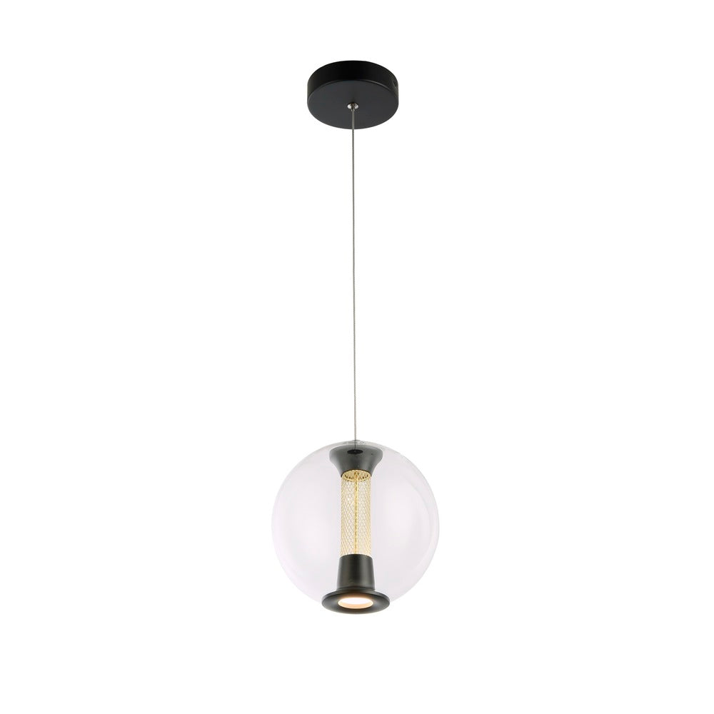 Arlo Collection 1-Light Pendant Black