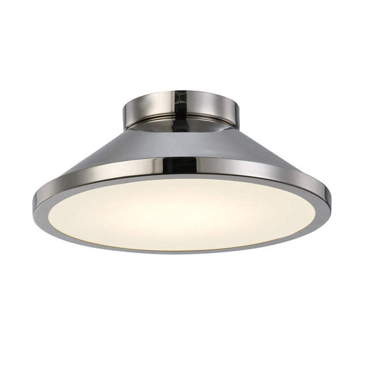 Lucida Collection Integrated LED Flush Mount, Nickel