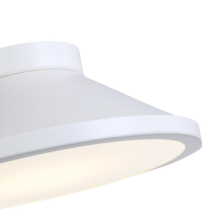 Lucida Collection Integrated LED Flush Mount, White