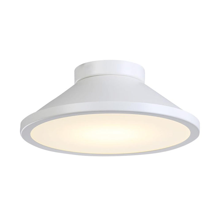 Lucida Collection Integrated LED Flush Mount, White