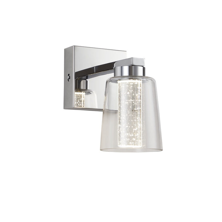 Dalton Collection 1-Light Bathroom Sconce Chrome