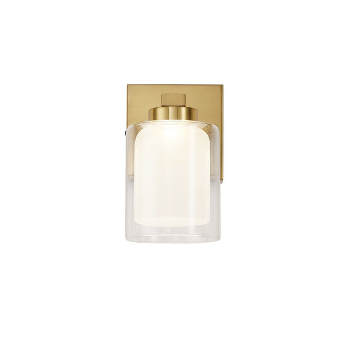 Saville Collection 1-Light Bathroom Brass