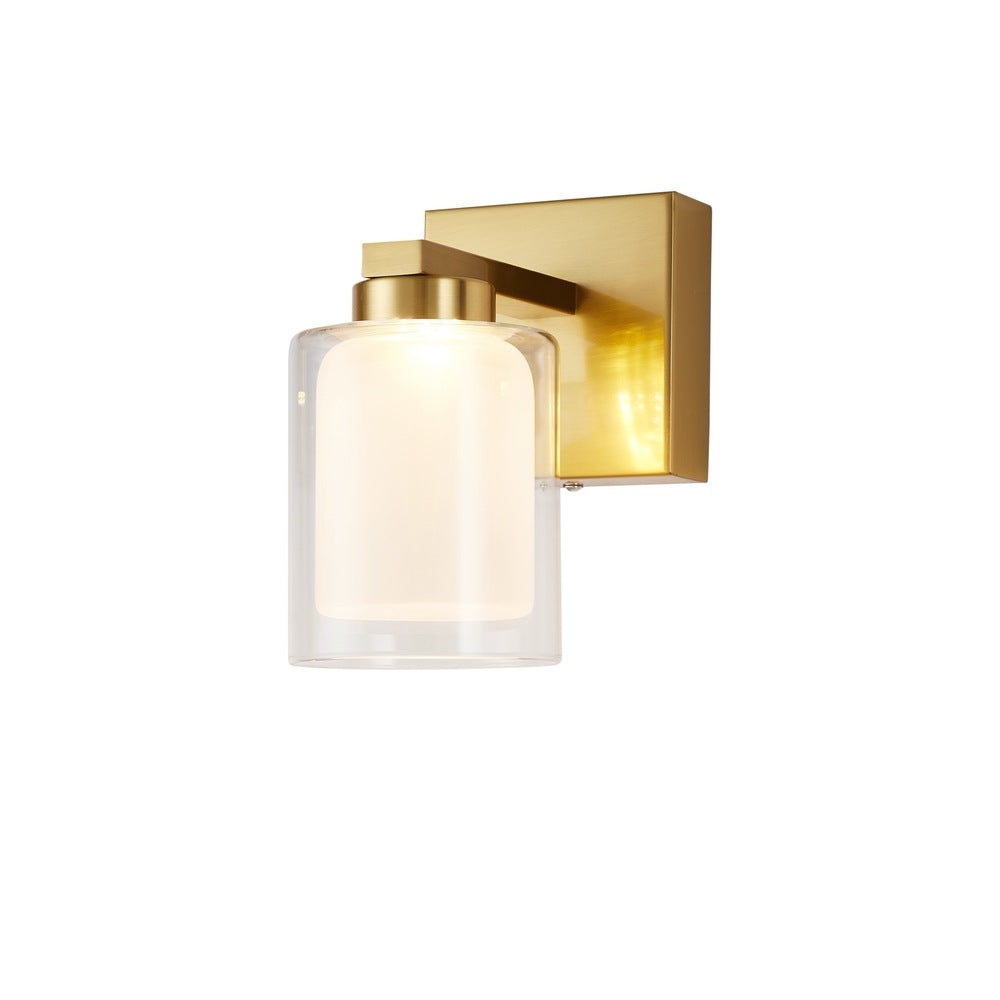 Saville Collection 1-Light Bathroom Brass