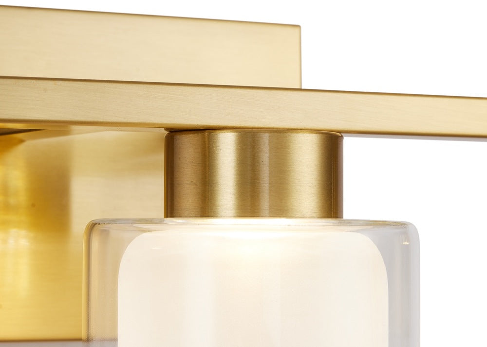 Saville Collection 1-Light Bathroom Brass