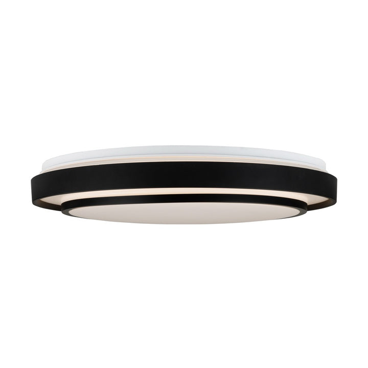 Aziza Collection 1-Light 19" Flush Mount Black