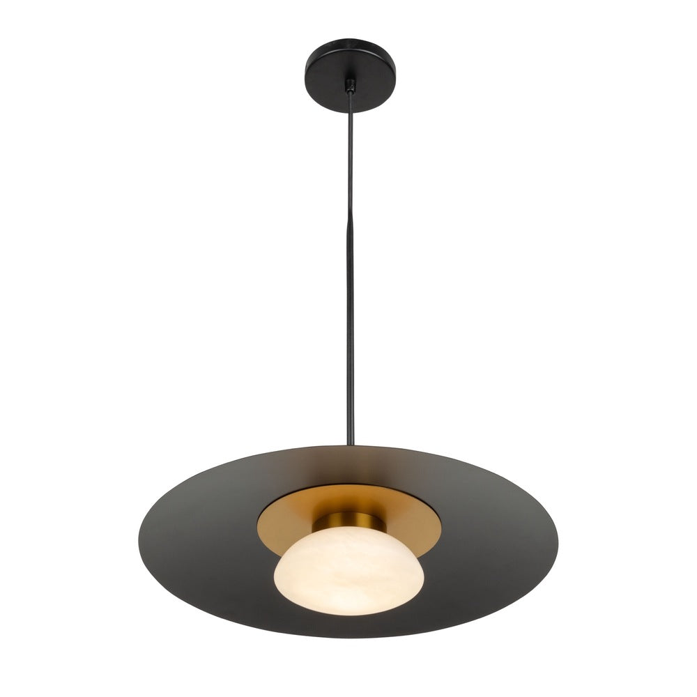 Camila Collection 1-Light Pendant Black