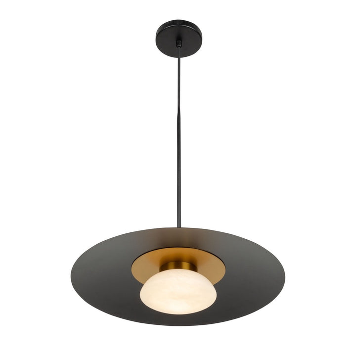 Camila Collection 1-Light Pendant Black