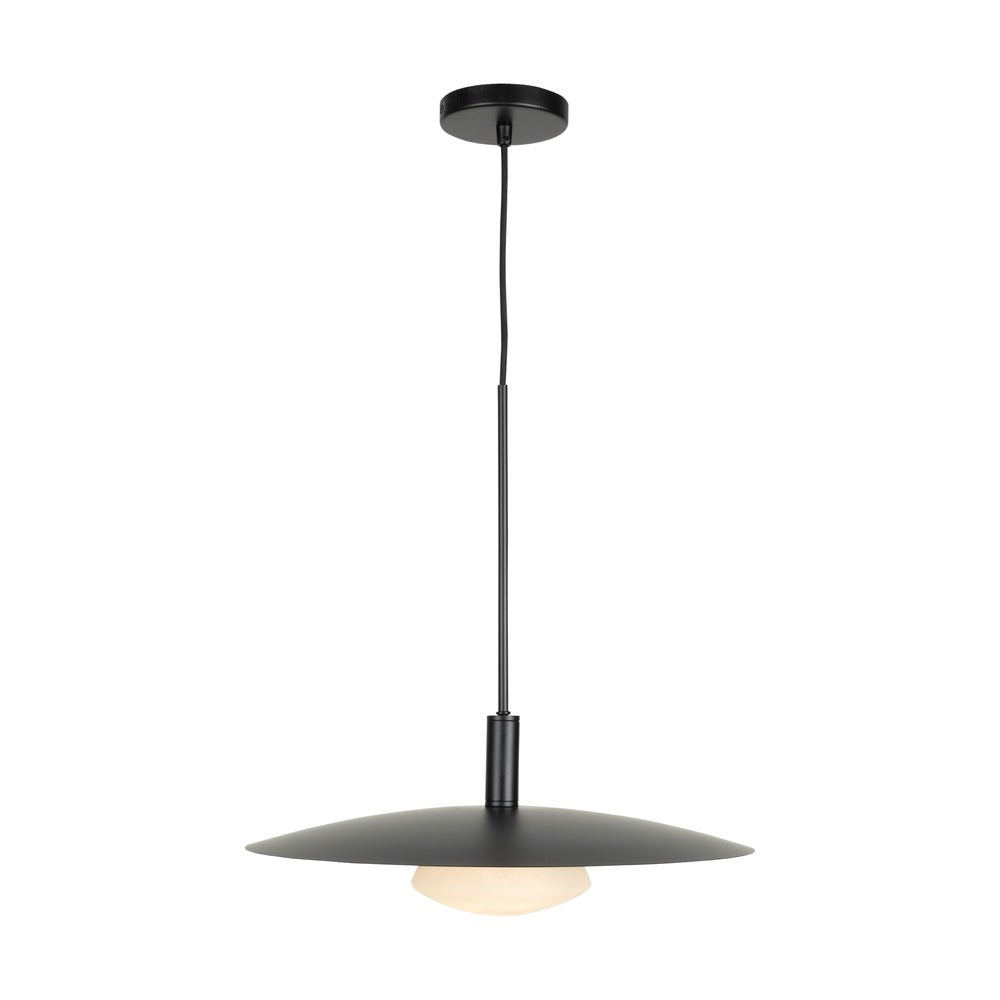Camila Collection 1-Light Pendant Black