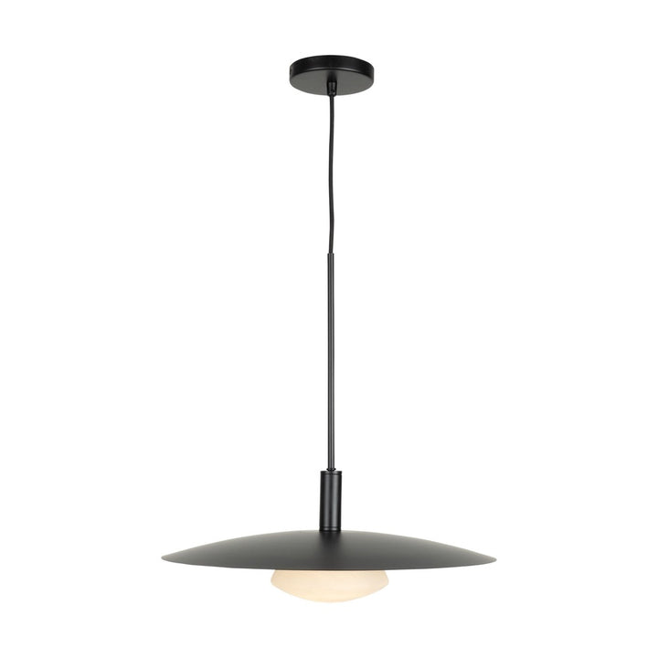 Camila Collection 1-Light Pendant Black