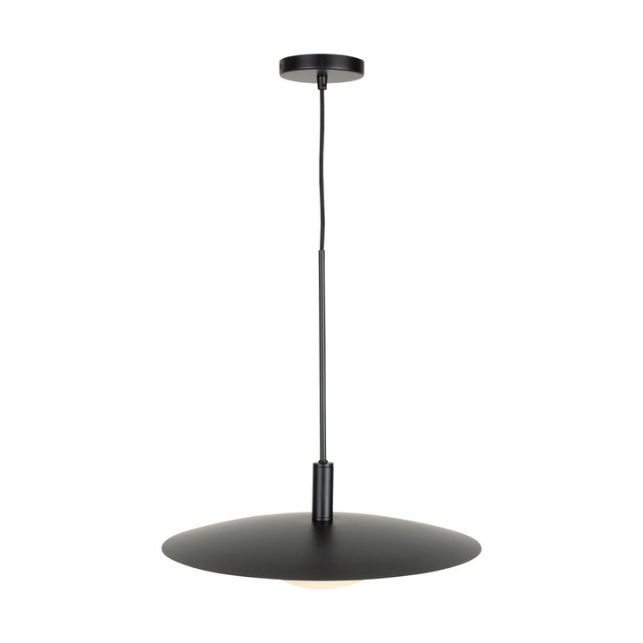 Camila Collection 1-Light Pendant Black