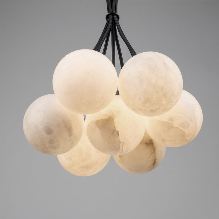 Camila Collection 7-Light Pendant Black