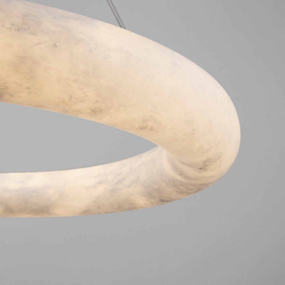 Camila Collection 1-Light 27" Chandelier Brushed Brass