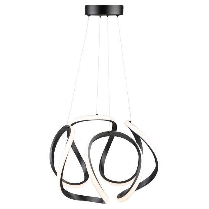 Mira 30W LED Pendant Black