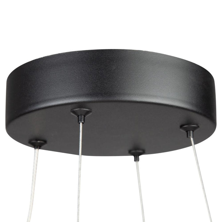 Mira 30W LED Pendant Black