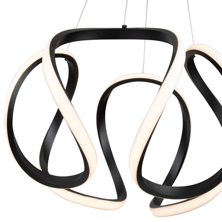 Mira 30W LED Pendant Black