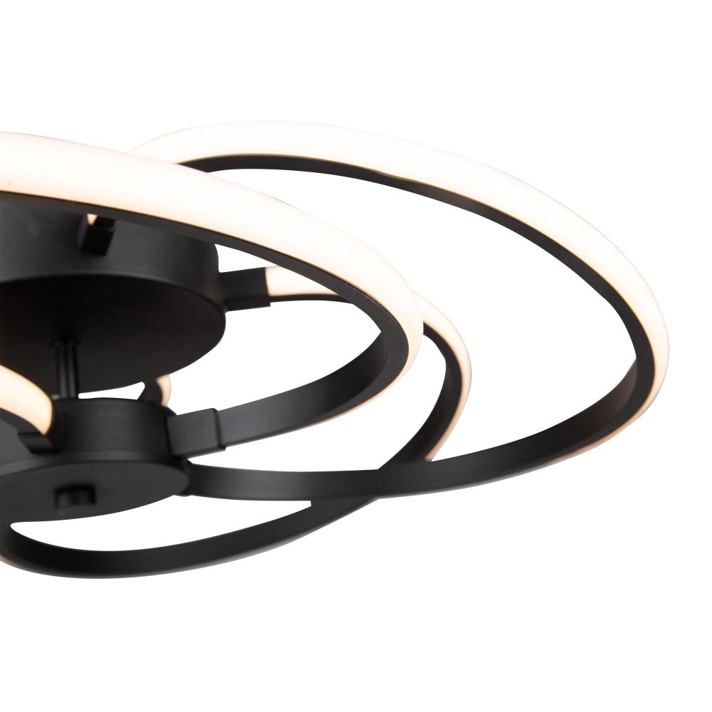 Equinox 30W LED Flush Mount Black