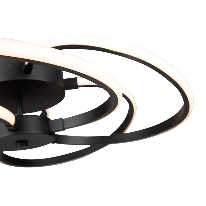 Equinox 30W LED Flush Mount Black