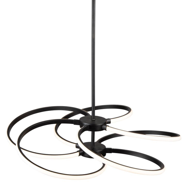 Equinox 30W LED Pendant Black