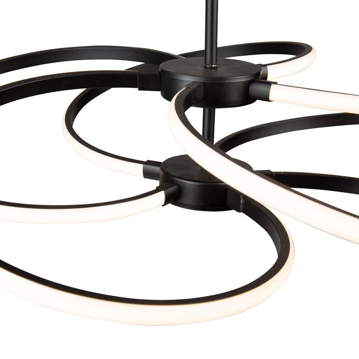 Equinox 30W LED Pendant Black