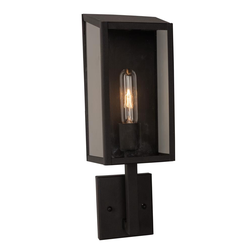 Sonesta Collection 1-Light Exterior Wall Light, Black