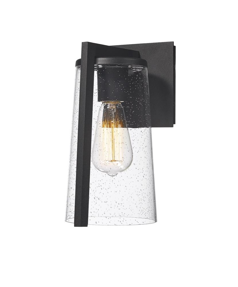 Portofino Collection Outdoor Wall Sconce, Black