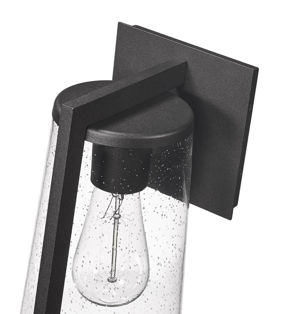 Portofino Collection Outdoor Wall Sconce, Black