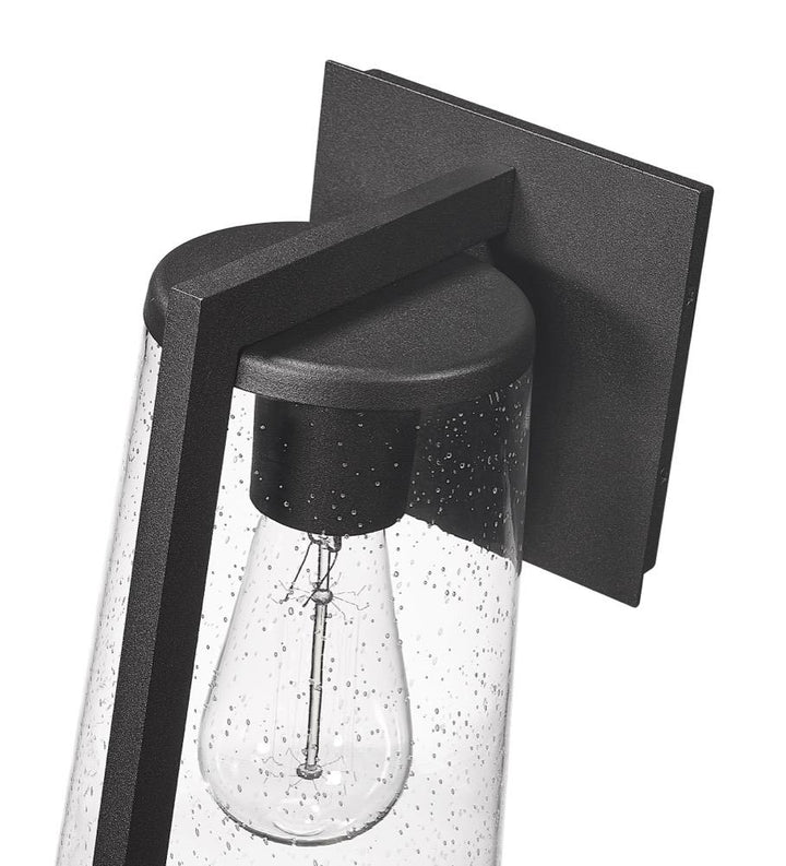 Portofino Collection Outdoor Wall Sconce, Black