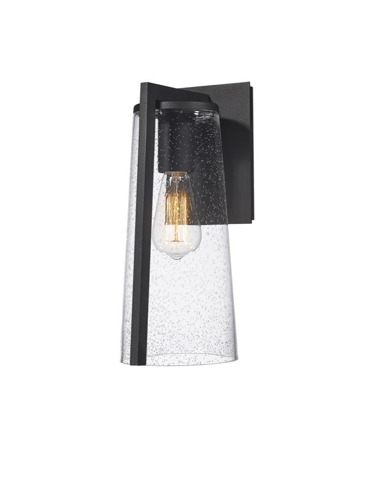 Portofino Collection Outdoor Wall Sconce, Black