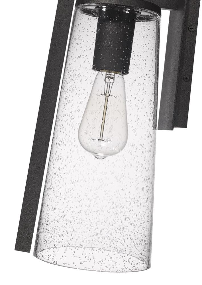Portofino Collection Outdoor Wall Sconce, Black