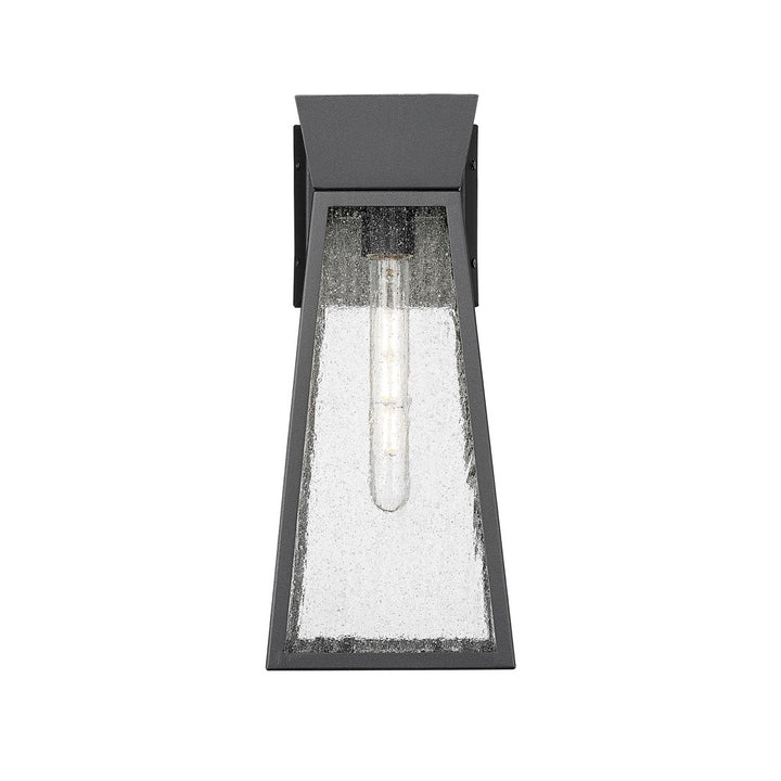Lucian Collection 1-Light 17" Outdoor Wall Light Black