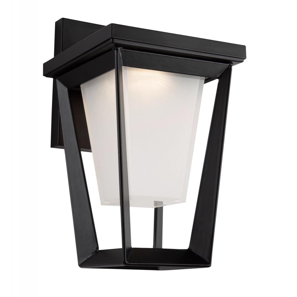 Waterbury 10W LED Outdoor Wall Light Black