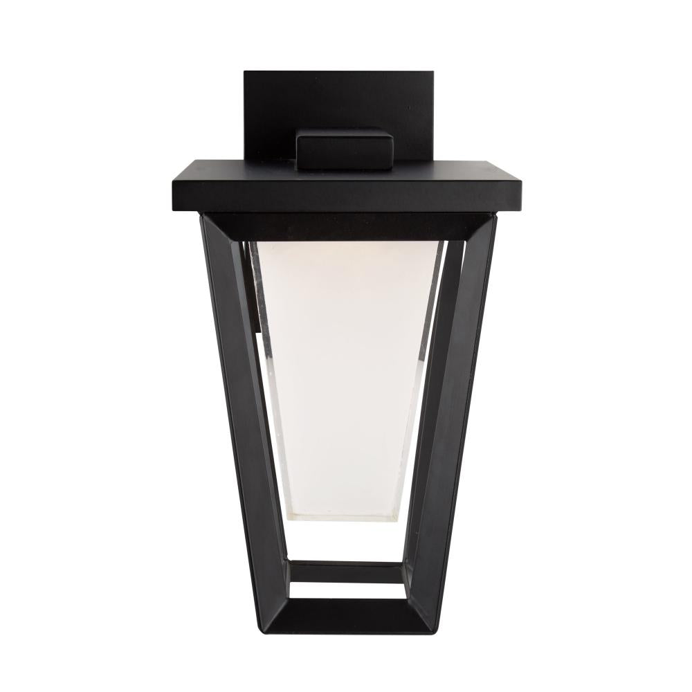 Waterbury 10W LED Outdoor Wall Light Black