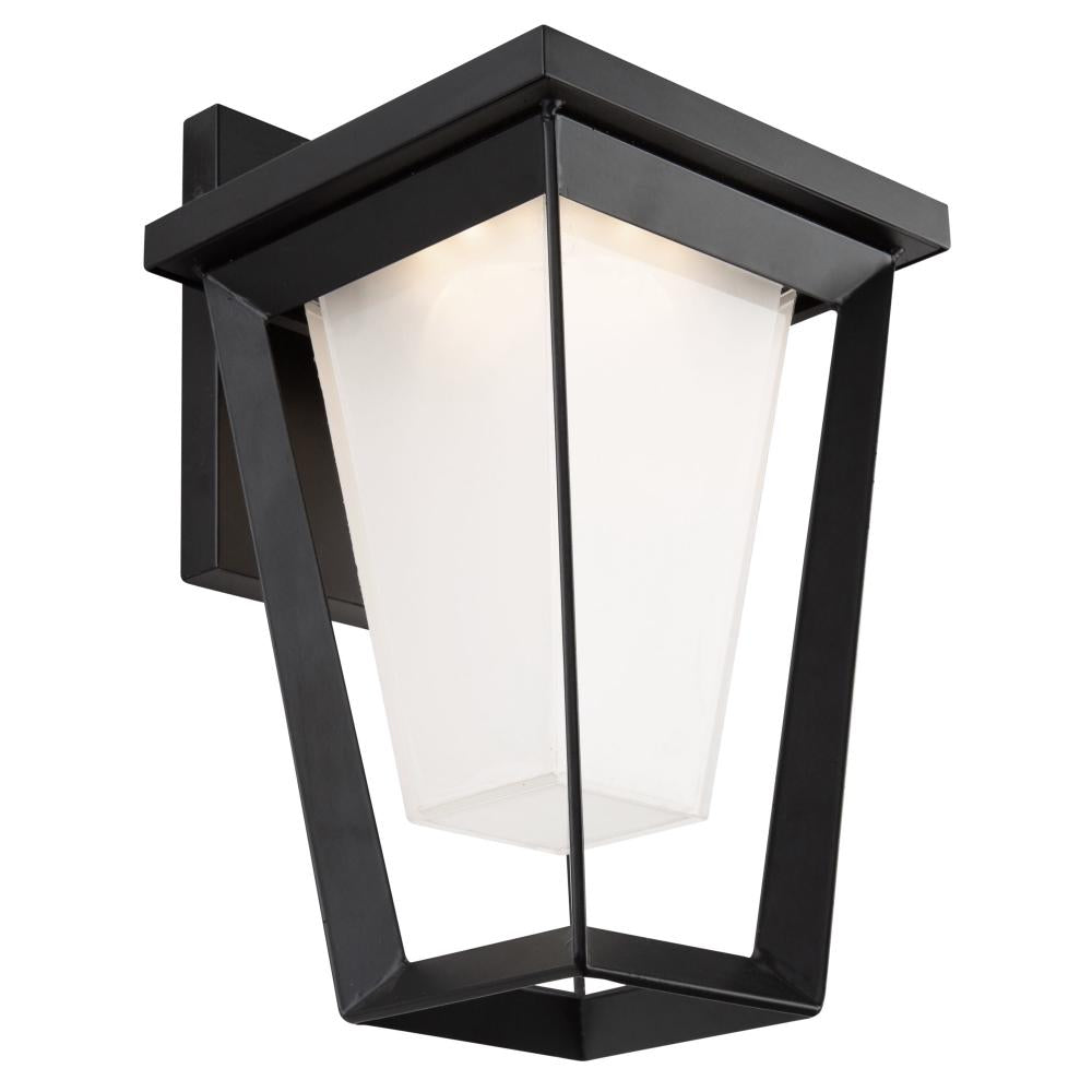 Waterbury 15W LED Outdoor Wall Light Black